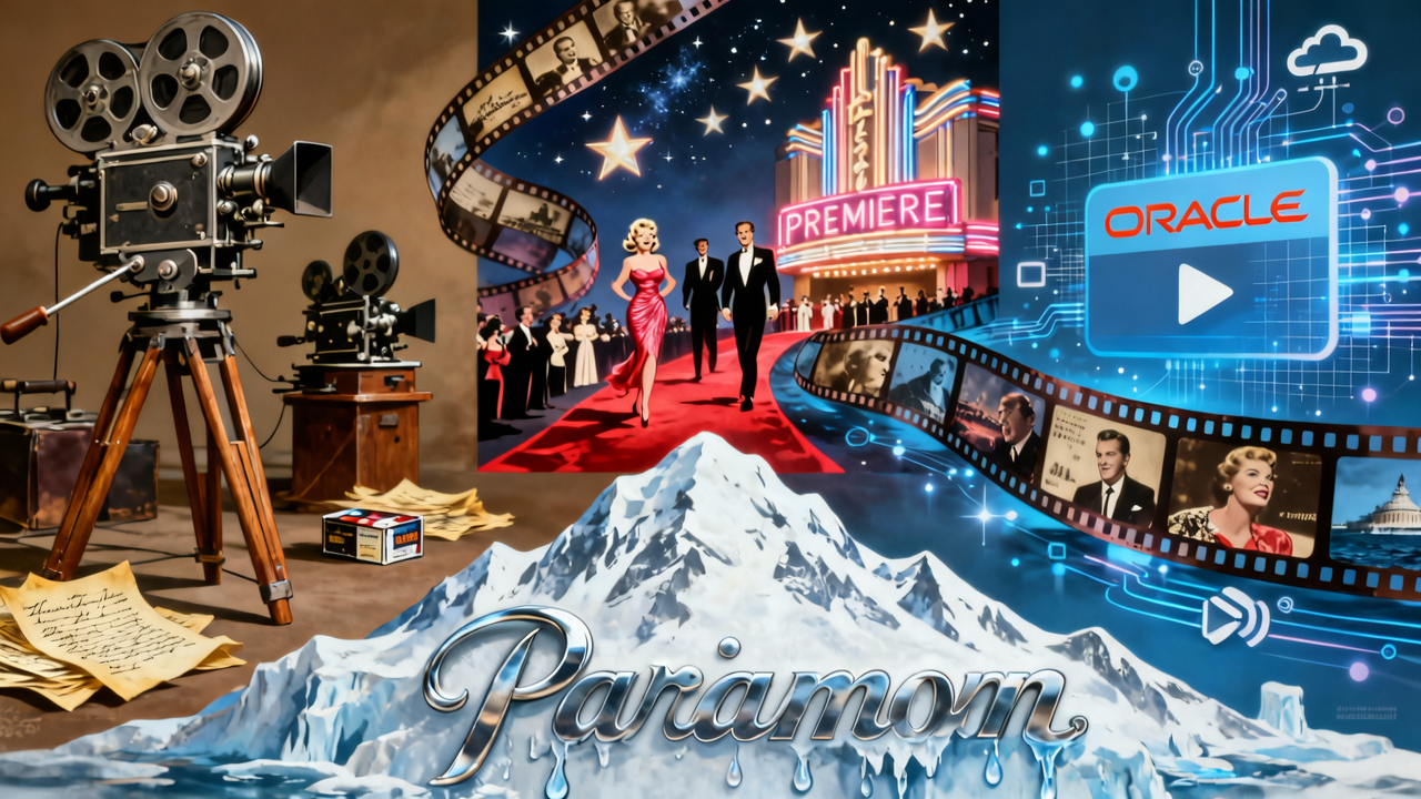 派拉蒙百年兴衰史：80亿卖身甲骨文背后的传媒帝国大洗牌