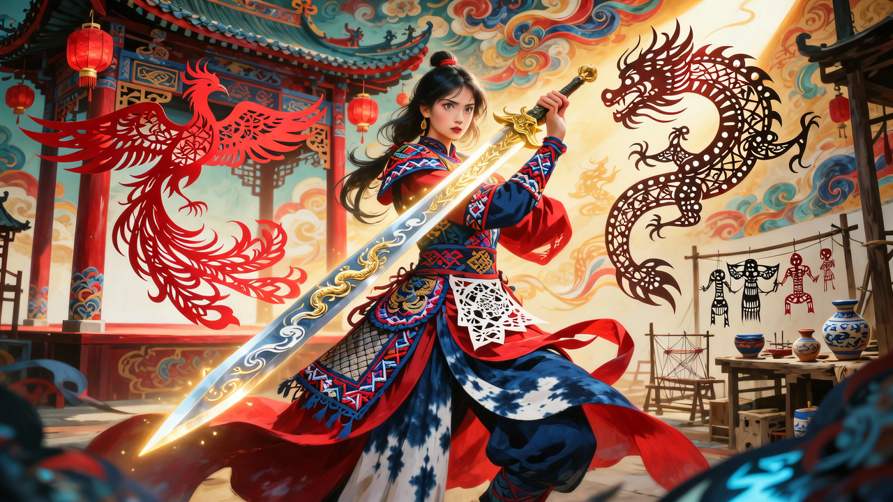 女性向+奇幻题材+热血+非遗，没有情爱CP后的女频短剧，还能怎么融合？