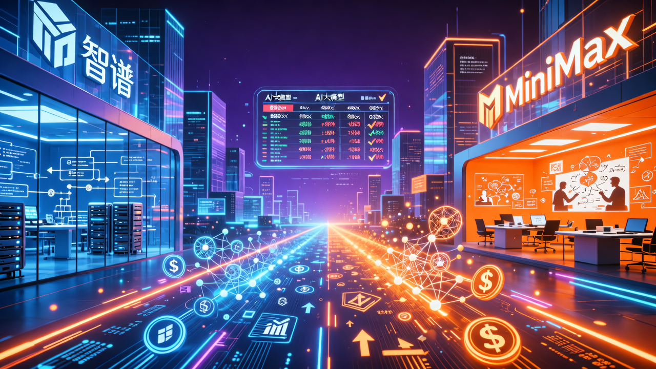 争夺“大模型第一股”，智谱向左、MiniMax向右