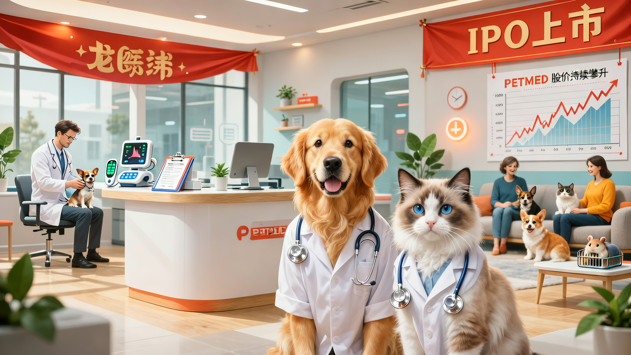 毛孩子撑起的IPO：瑞派宠物争夺“中国宠物医疗第一股”