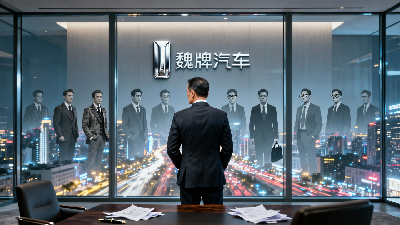 魏牌9年换9帅，魏建军：他们自己感觉压力大