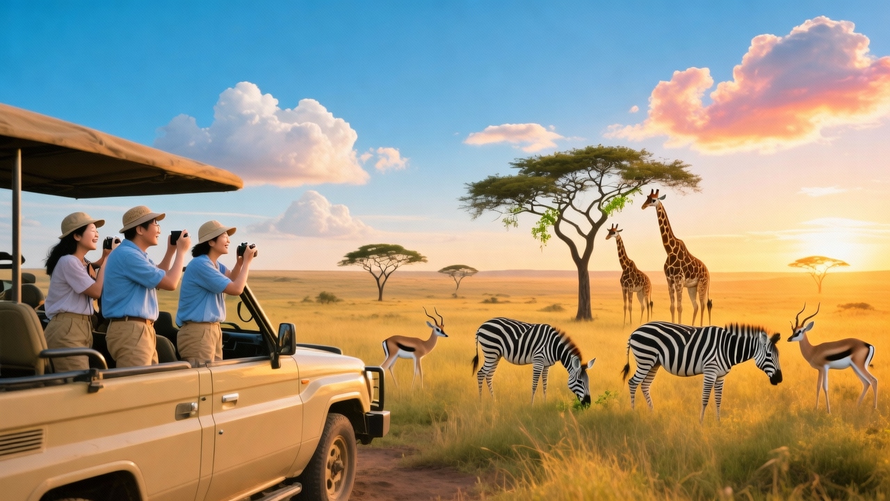 春节9天假直奔肯尼亚?这届游客开始“错峰”看动物