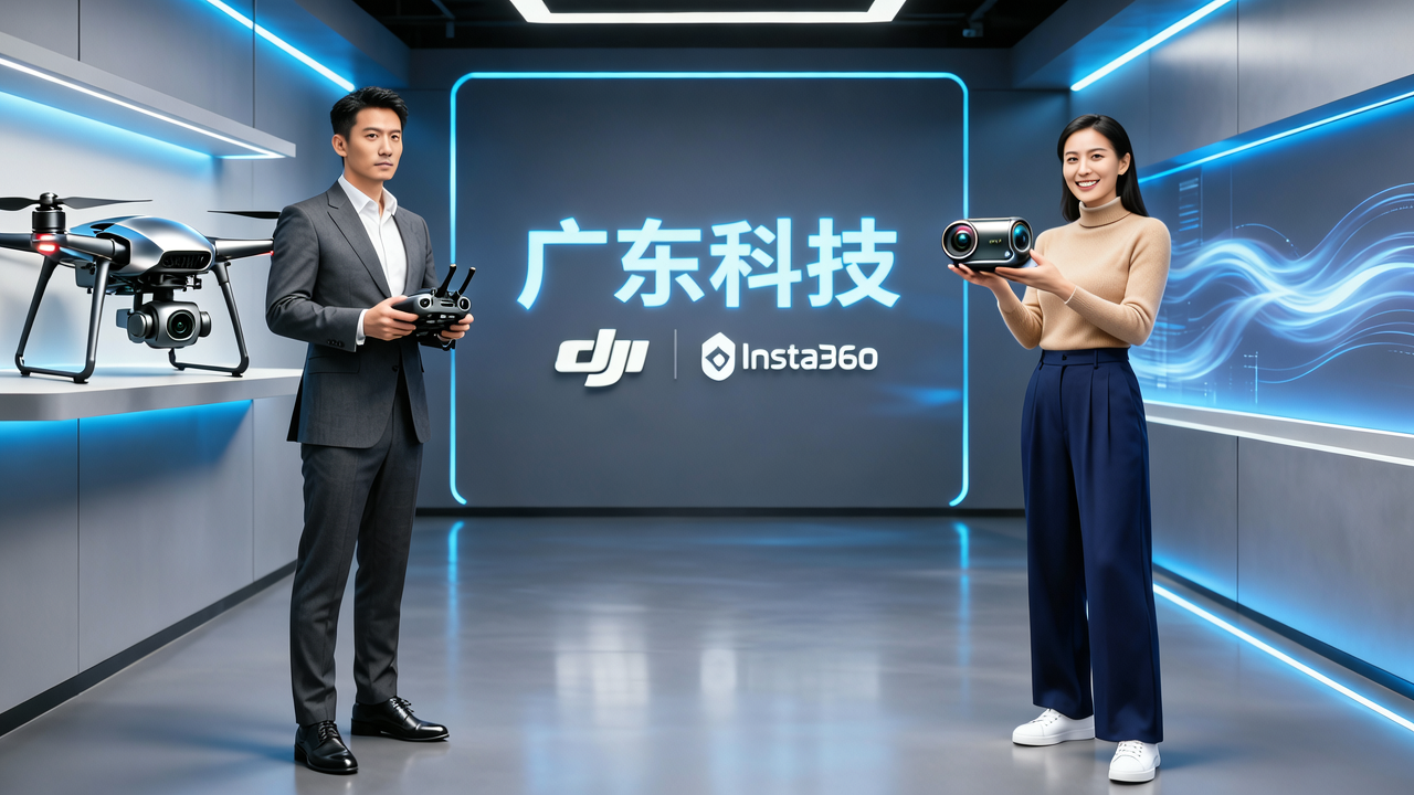 广东科技圈“内战”：大疆“人狠话不多”VS影石“先声夺人”