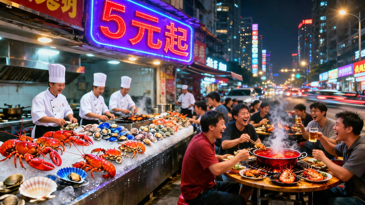 单价5元起、200+SKU，火锅巨头开了家“海鲜大排档”