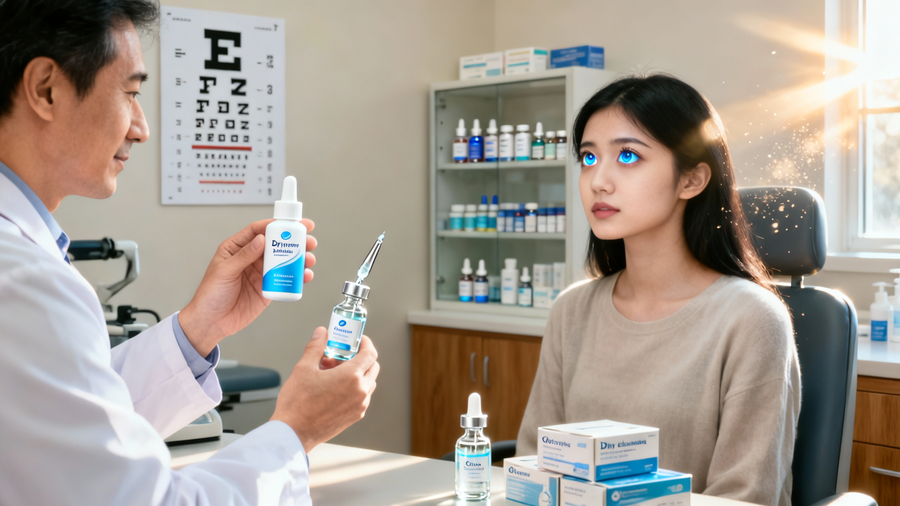 几百元一支的干眼新药上市即卖爆，几十元的玻璃酸钠慌了？