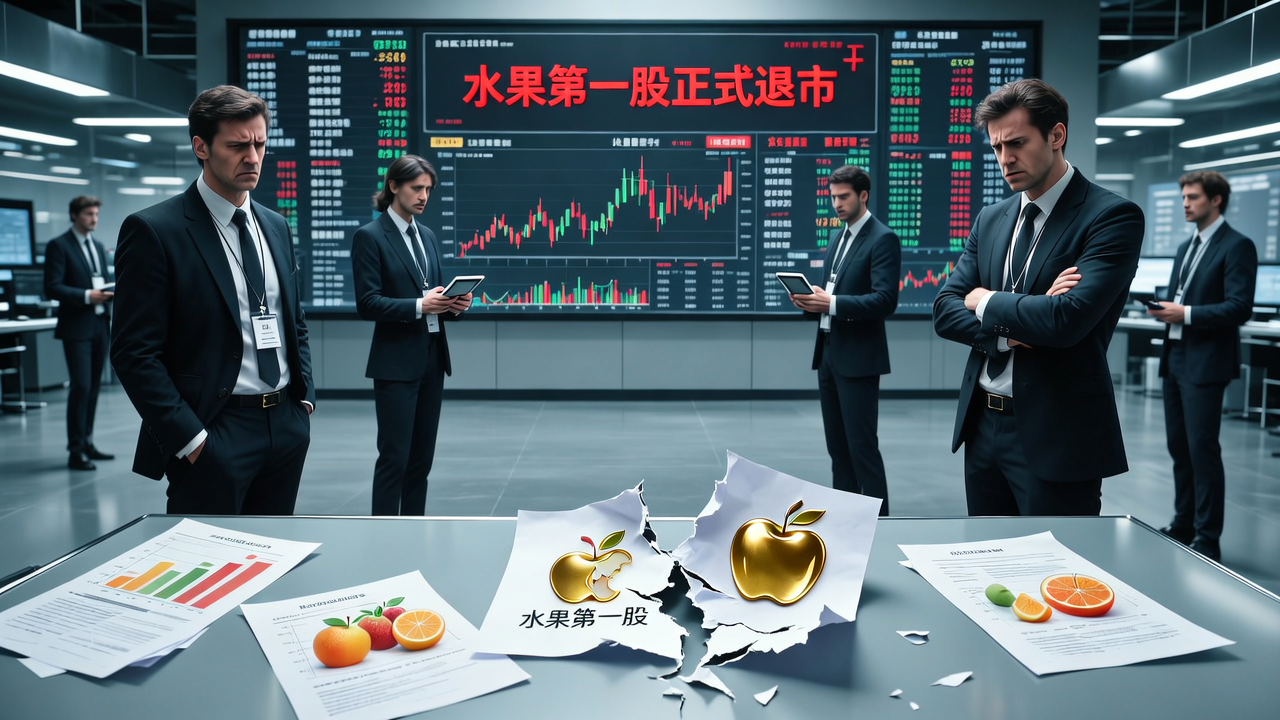 “水果第一股”将正式退市