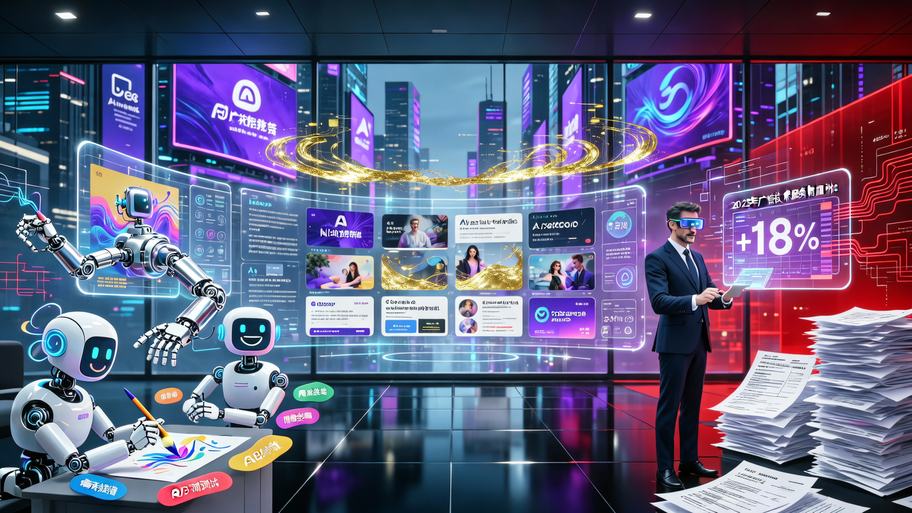 广告业的2025：AI在狂欢，大厂在加税