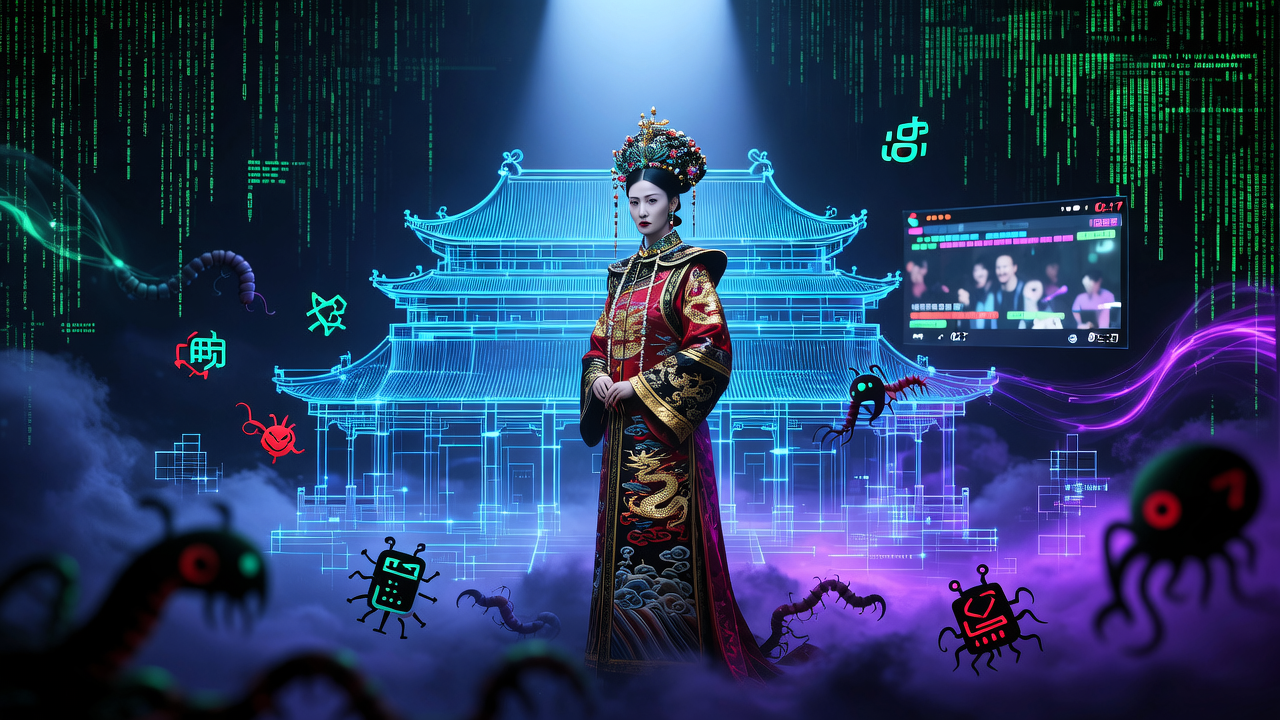 黑灰产向熹贵妃的攻击，也发生在快手那样的深夜