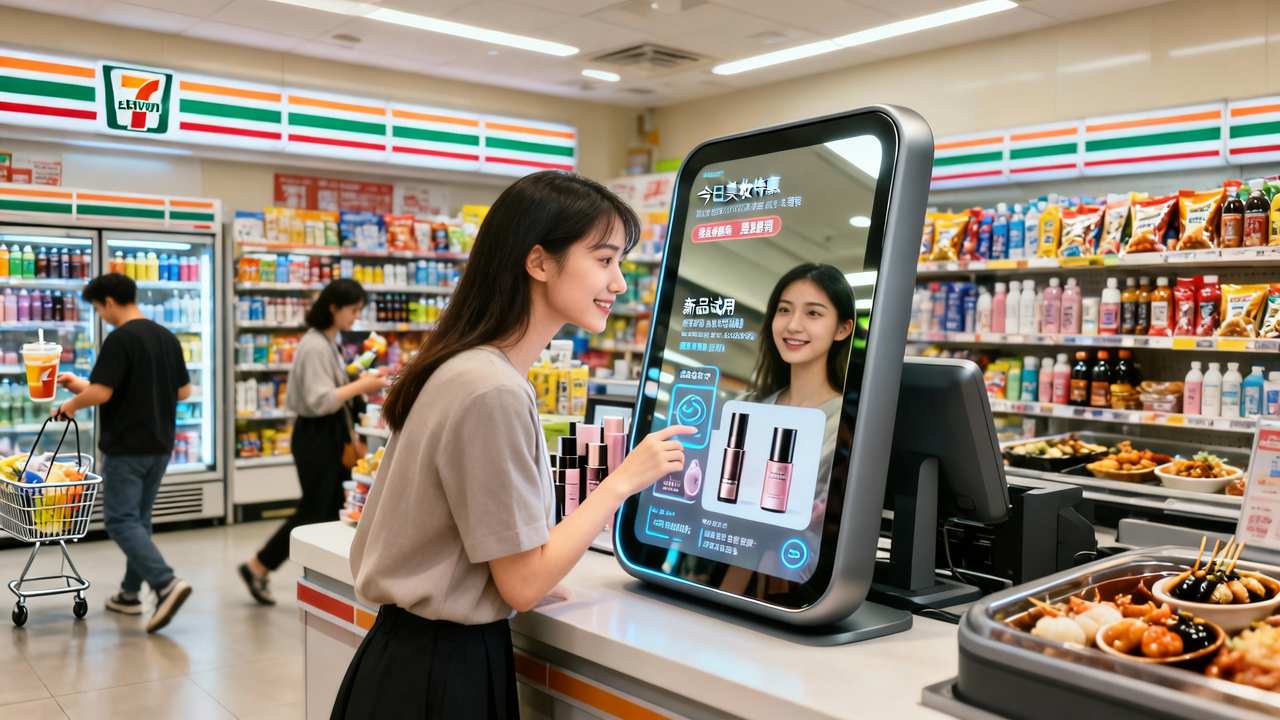 7-ELEVEn做起了镜子前的新生意