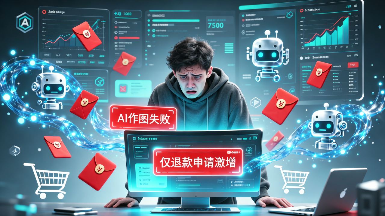 AI作图+仅退款，正在围猎电商卖家