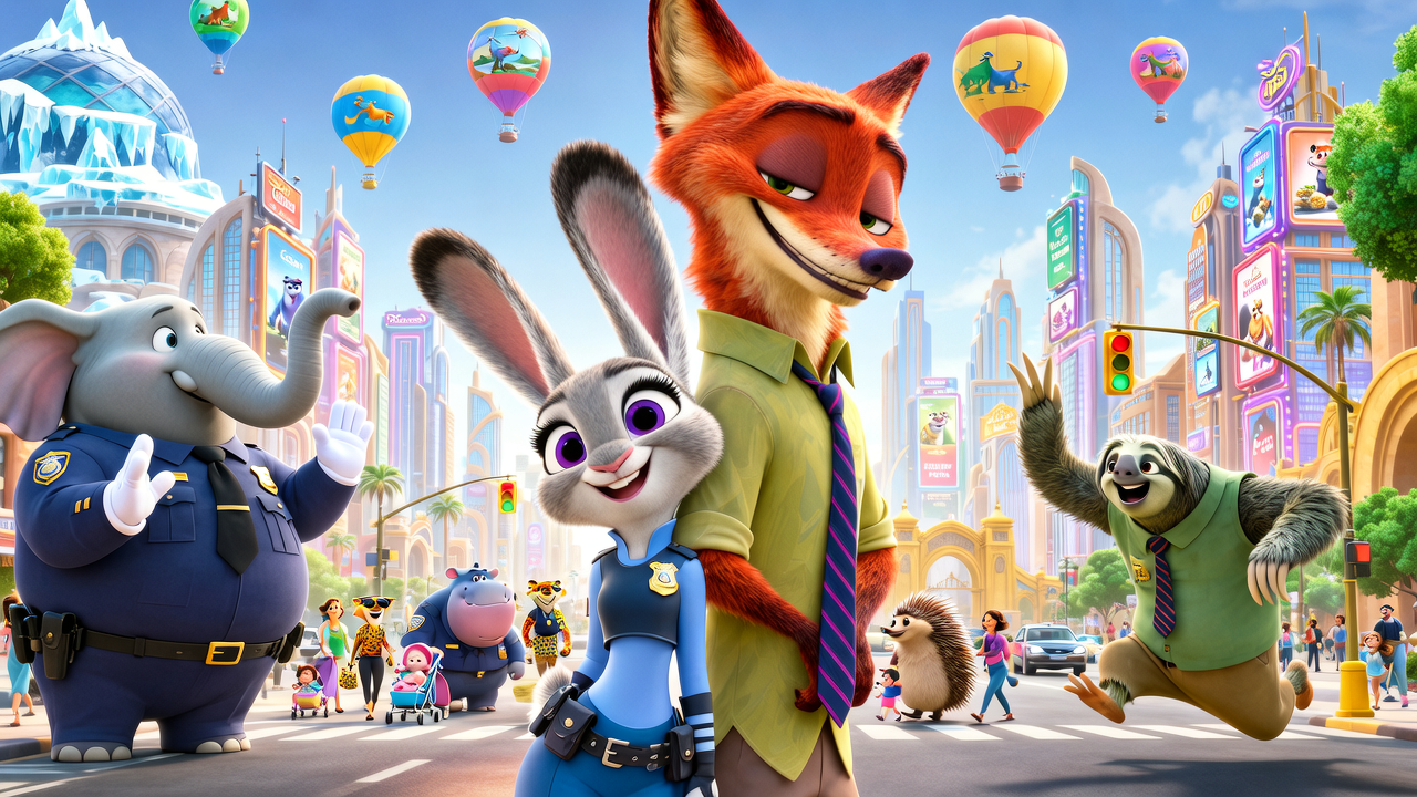 不可思议的《疯狂动物城2》