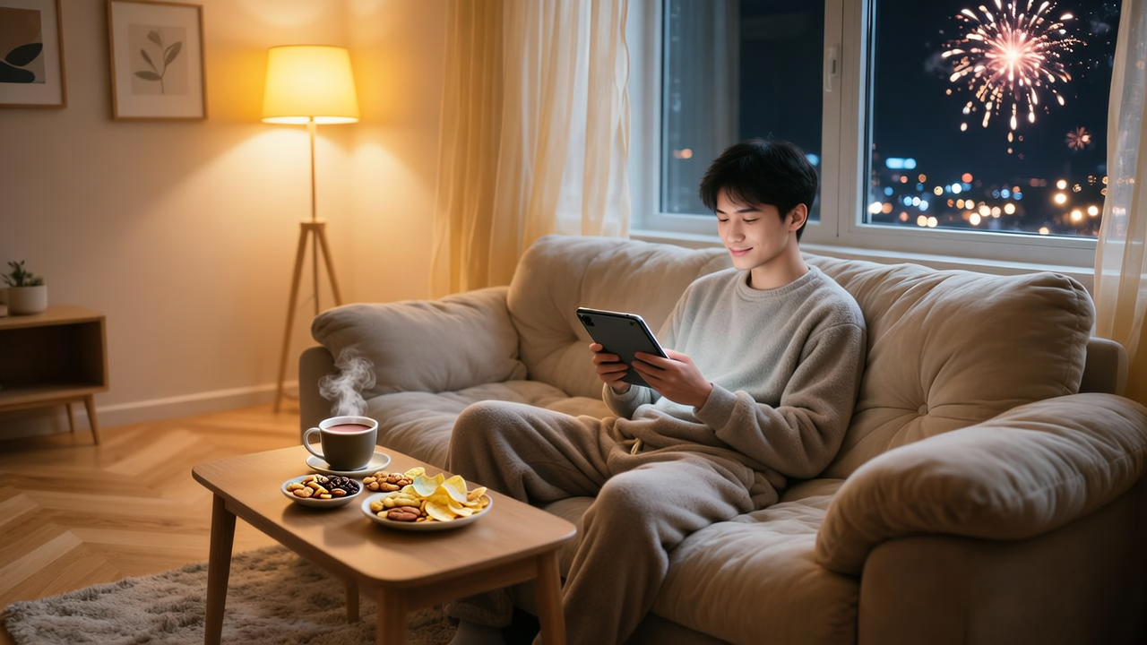 确诊了，这届年轻人的跨年“集体i人化”