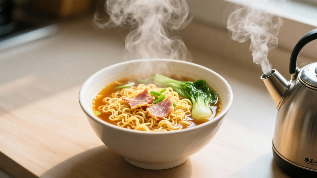 康师傅泡面，急需新热水