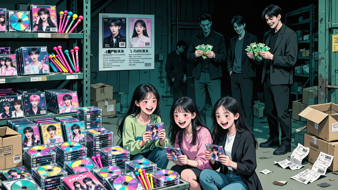 粉丝上当、黑产暴富：K-Pop盗版专辑的生意经
