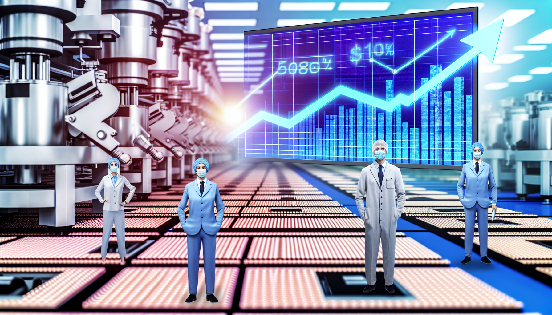 这家芯片制造商今日成为标普500指数中表现最好的股票，本季度业绩非常出色