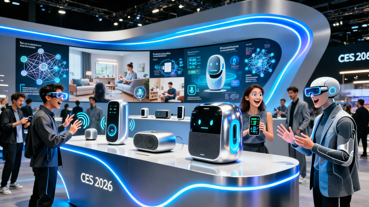 从CES 2026看AI落地：消费级硬件成巨头必争“敲门砖”
