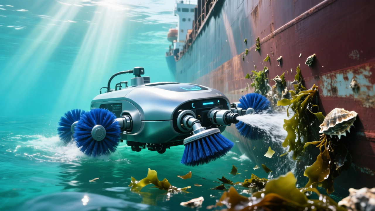 瑞士機(jī)器人科技公司Nautica研發(fā)自主船體清潔機(jī)器人，推動(dòng)航運(yùn)業(yè)生物污損自動(dòng)化處理