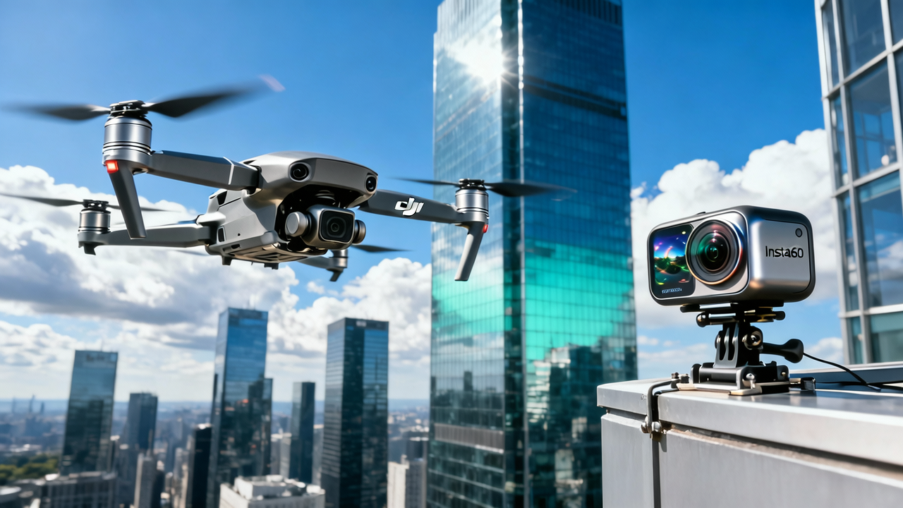 大疆忙着抢别人地盘，影石却来偷家了