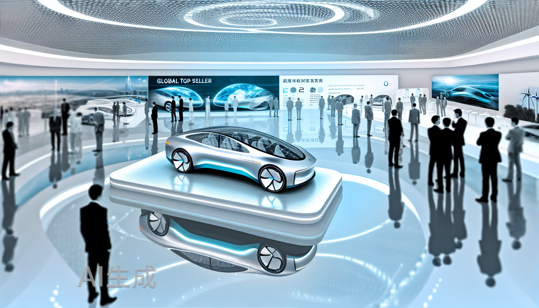 特斯拉跌落神坛，比亚迪夺走纯电王冠