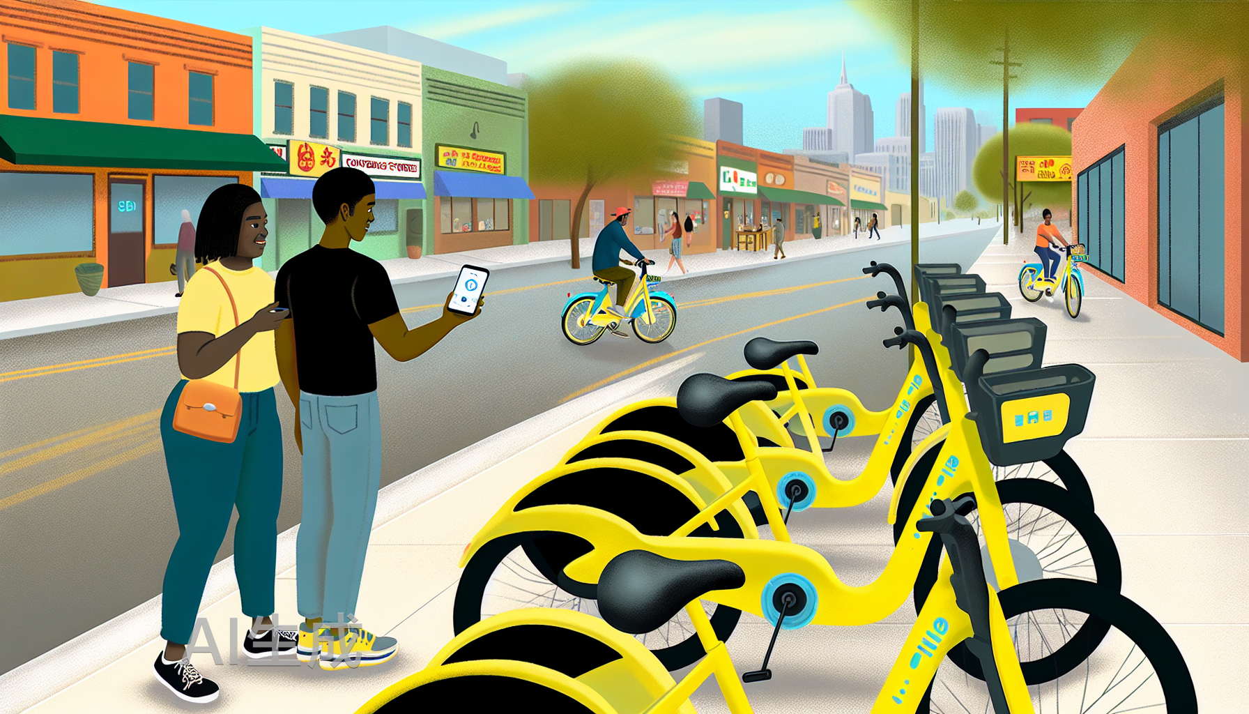 45万辆共享电单车，从县城跑向港股