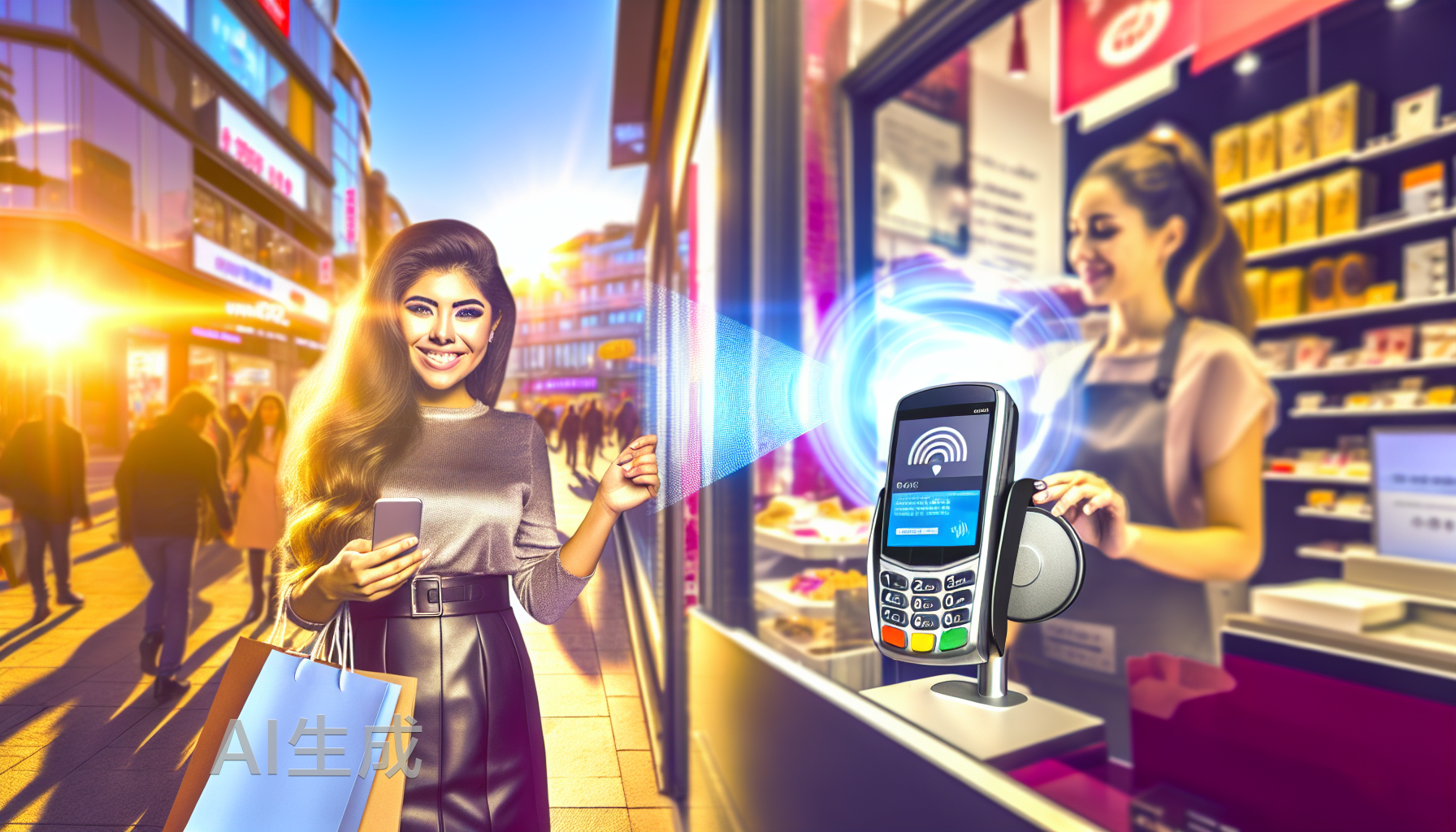 「碰一下」奇襲掃碼支付