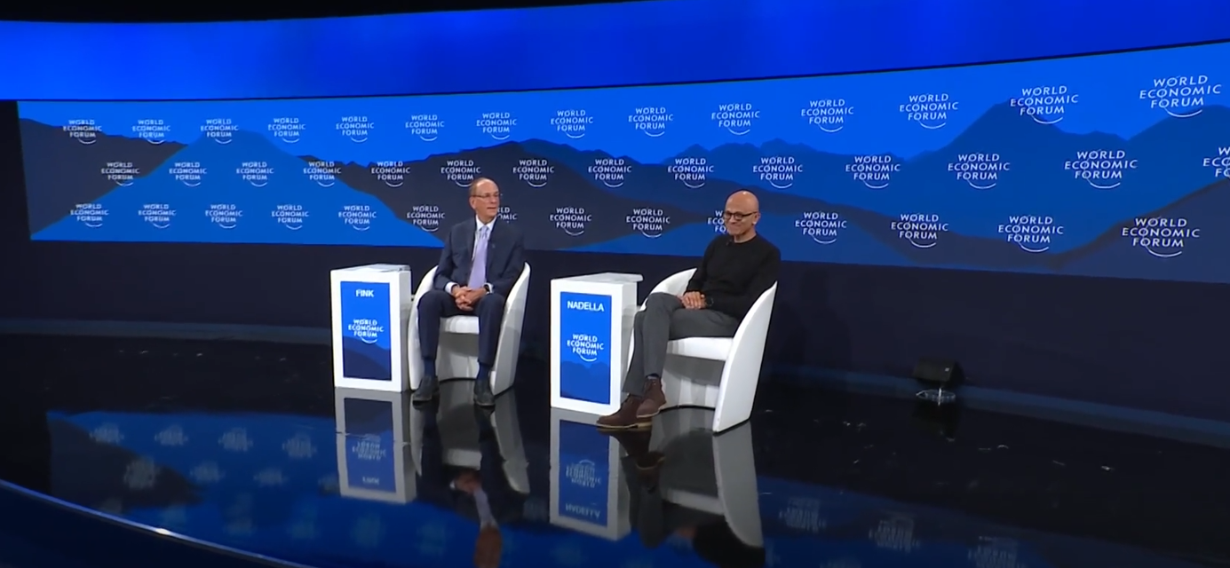 纳德拉达沃斯发出警示：GDP增长将与“每美元每瓦特产生的算力”直接相关