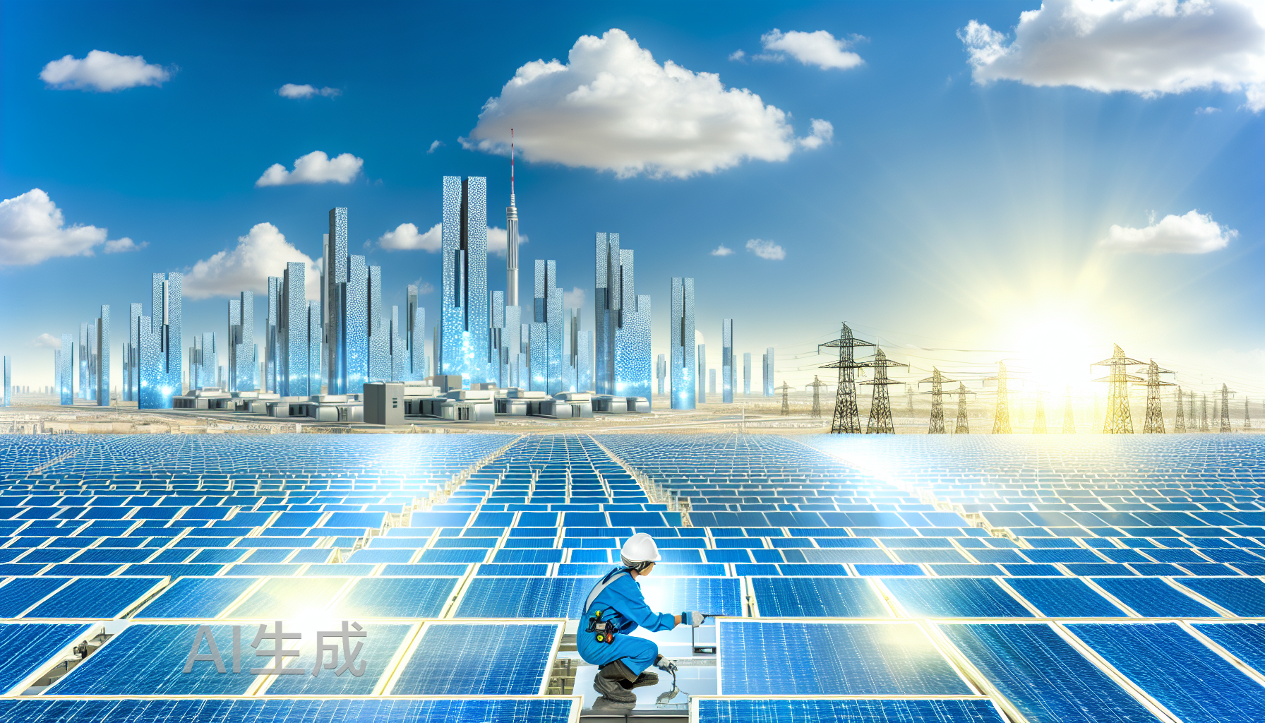 超級電力帝國崛起，從一塊光伏板開始