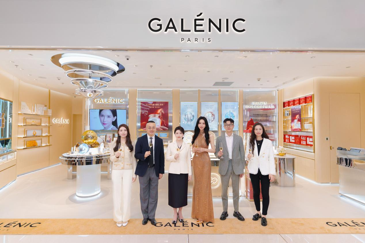 Galenic法國科蘭黎深圳灣萬象城科技護(hù)膚精品店盛大啟幕，攜手卓越大使林志玲揭秘全新科蘭黎「永升」面霜