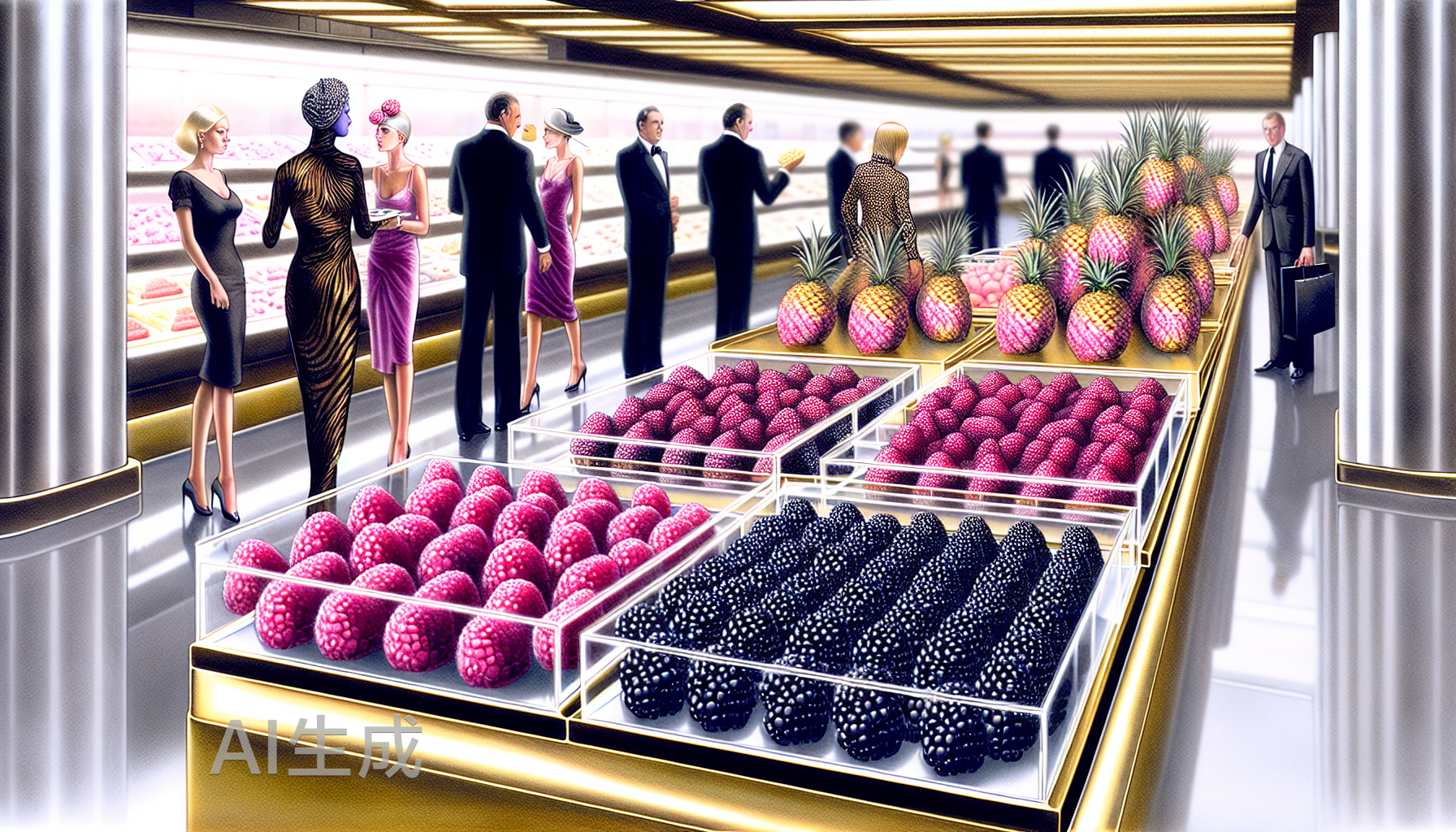 300元一斤草莓、800元一颗菠萝，到底谁在买？