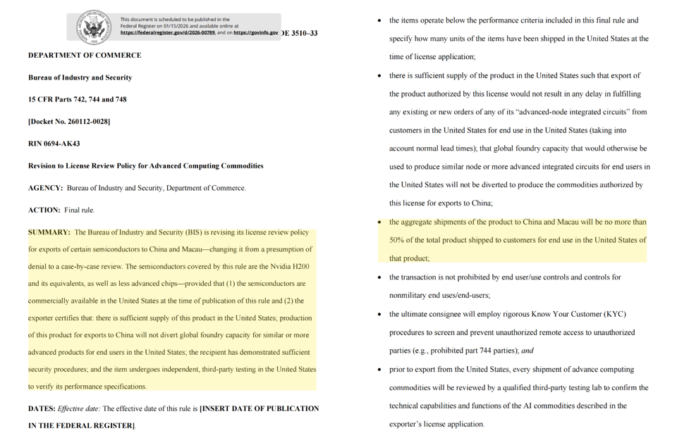 截圖來自美國聯(lián)邦公報