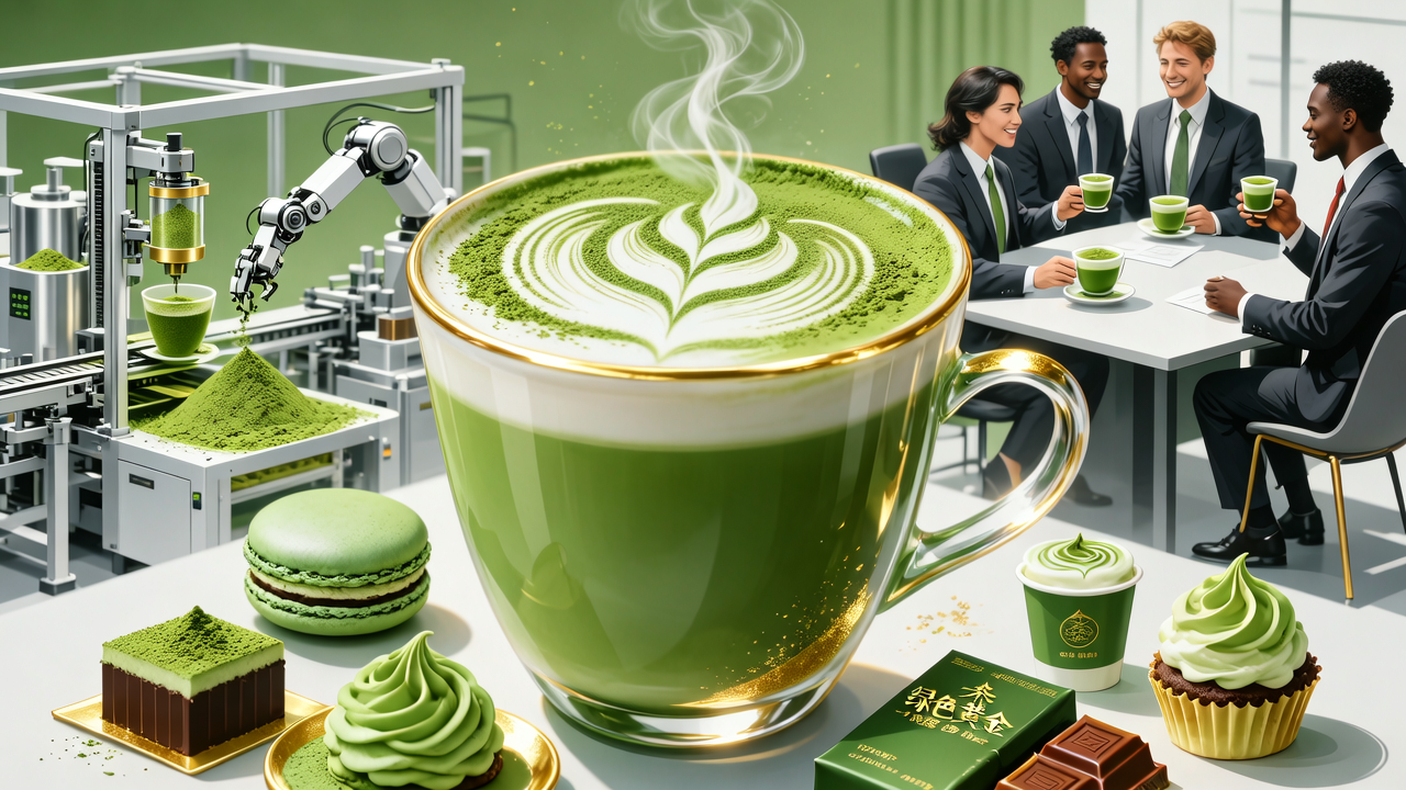 算法选中的“绿色黄金”：深聊抹茶全球爆火背后的商业逆袭史