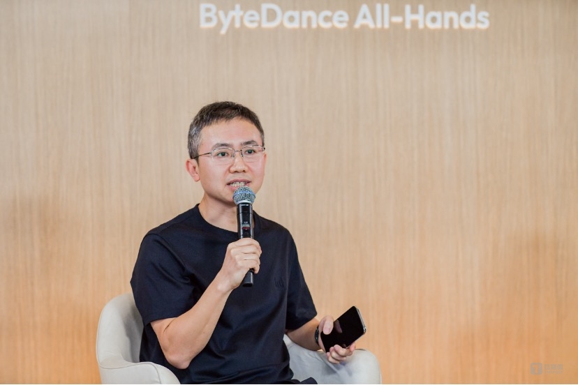 ByteDance CEO Liang Rubo, image source: ByteDance official