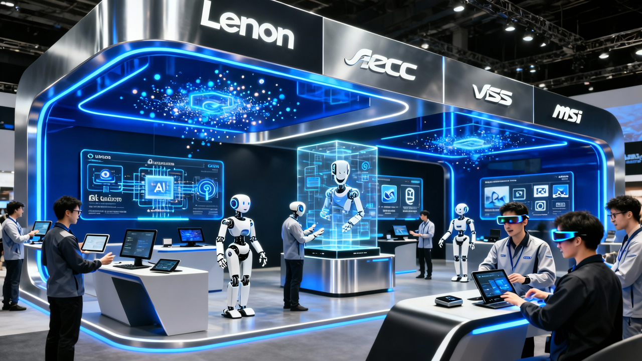 CES2026：联想、宏碁、华硕、MSI秀出AI时代的野心