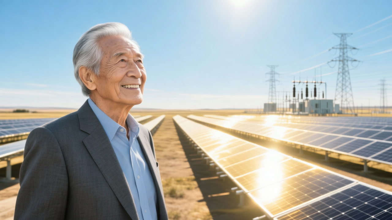70岁跨界，“彩电大王”黄宏升的光伏下半程