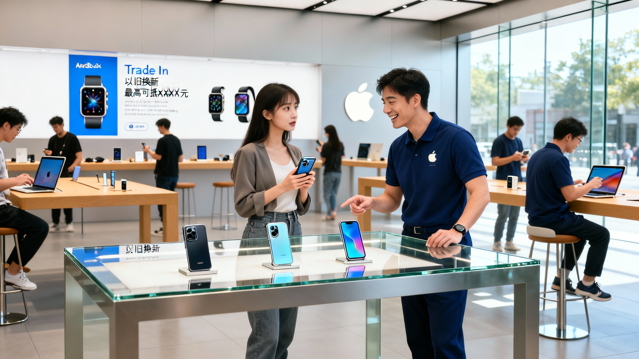 苹果换购计划扩员，库克要抢华为小米Ov的换机用户