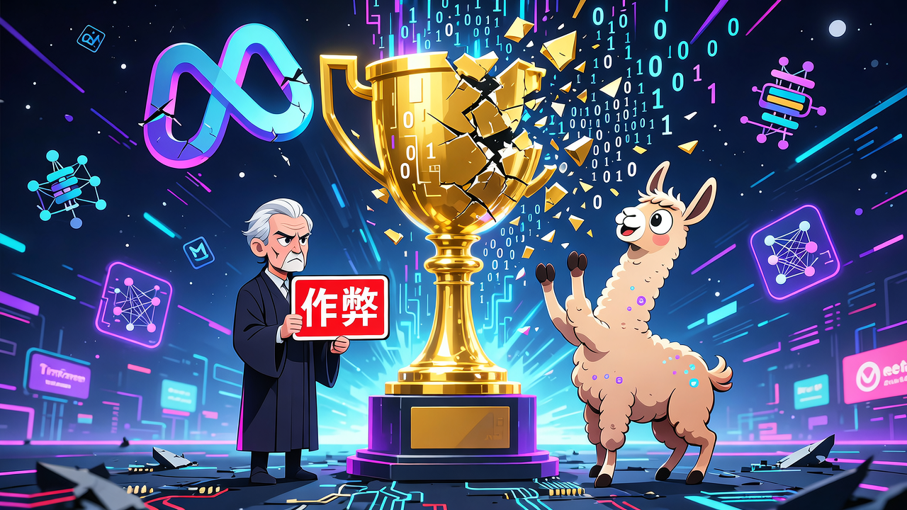 Llama 4被图灵奖得主曝作弊刷榜，Meta开源AI帝国一夜倾覆