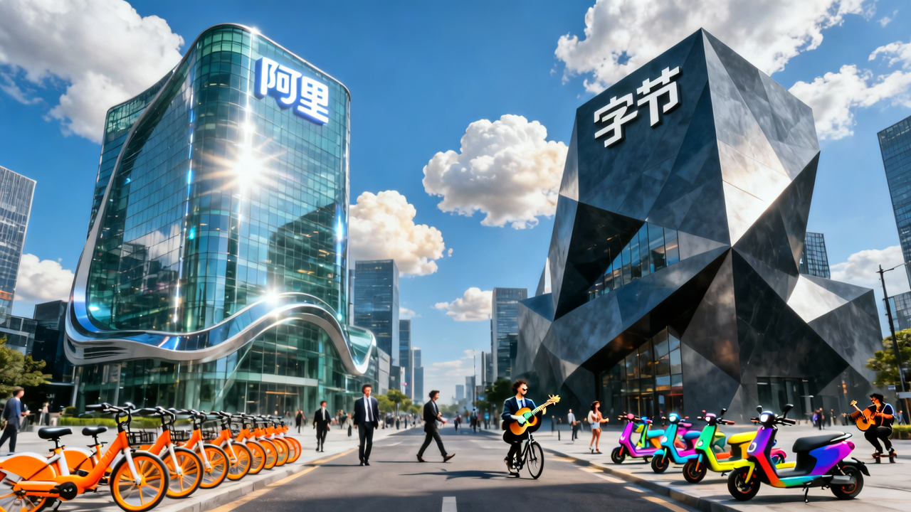 阿里字节：一个战场，两种打法