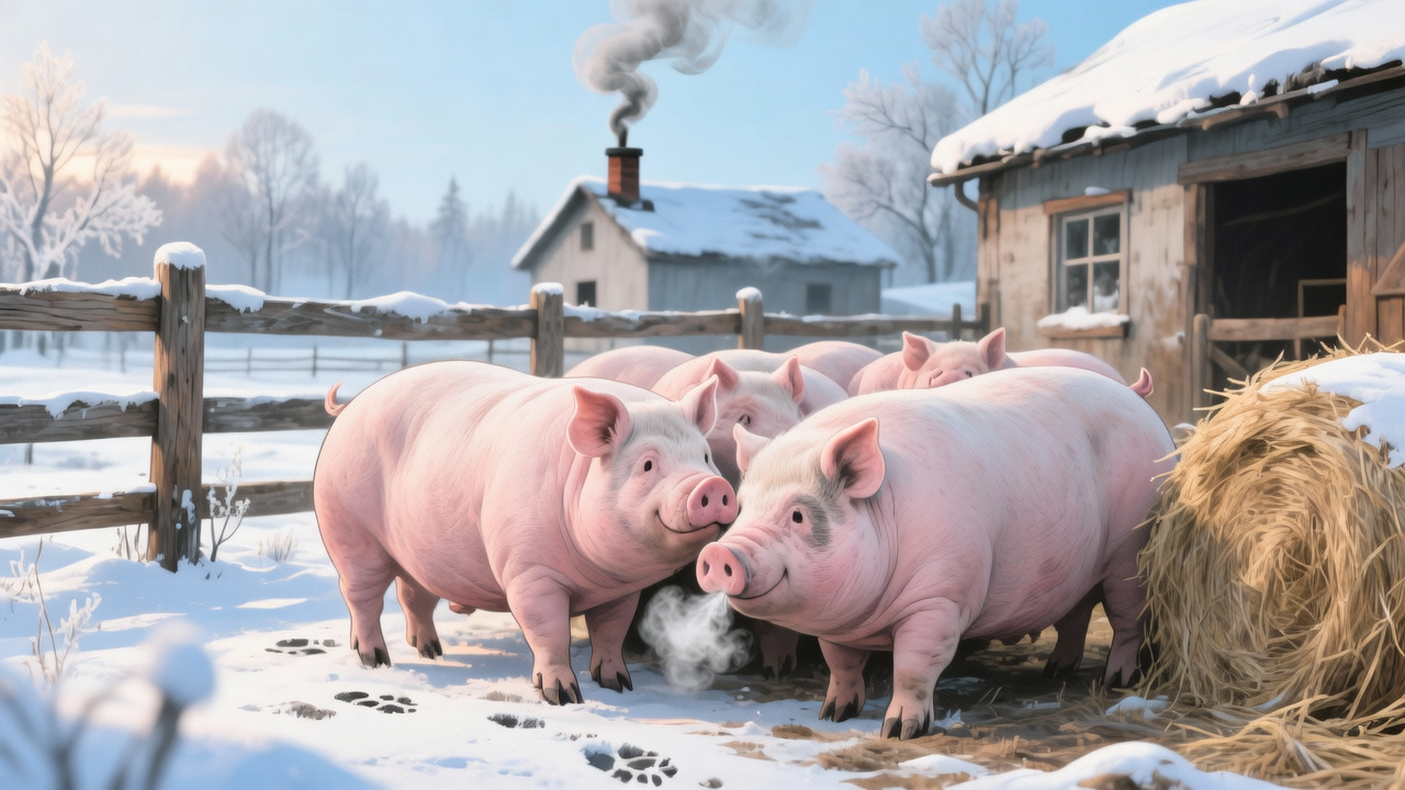 牧原过冬，猪猪漏风