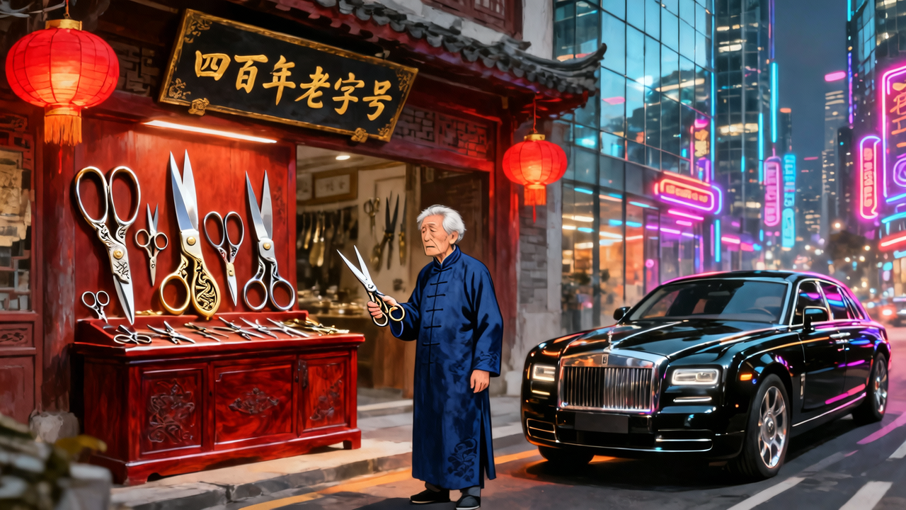 四百年剪刀老字号，“保不住”一辆迈巴赫？