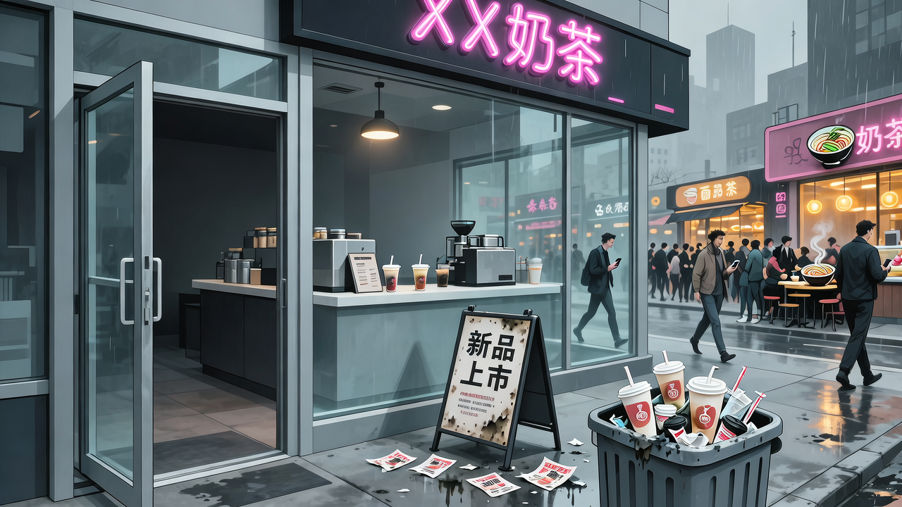 新茶饮一年消失15.7万家，品类选错了？