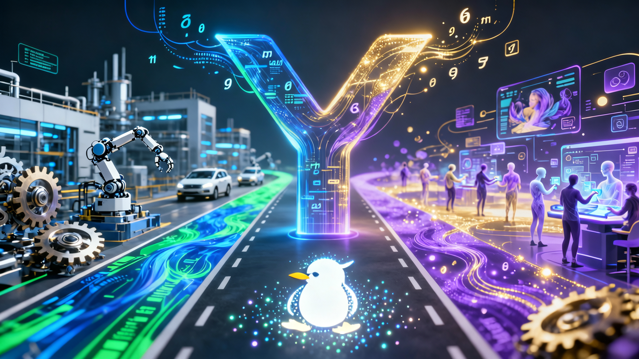 腾讯AI的两条路