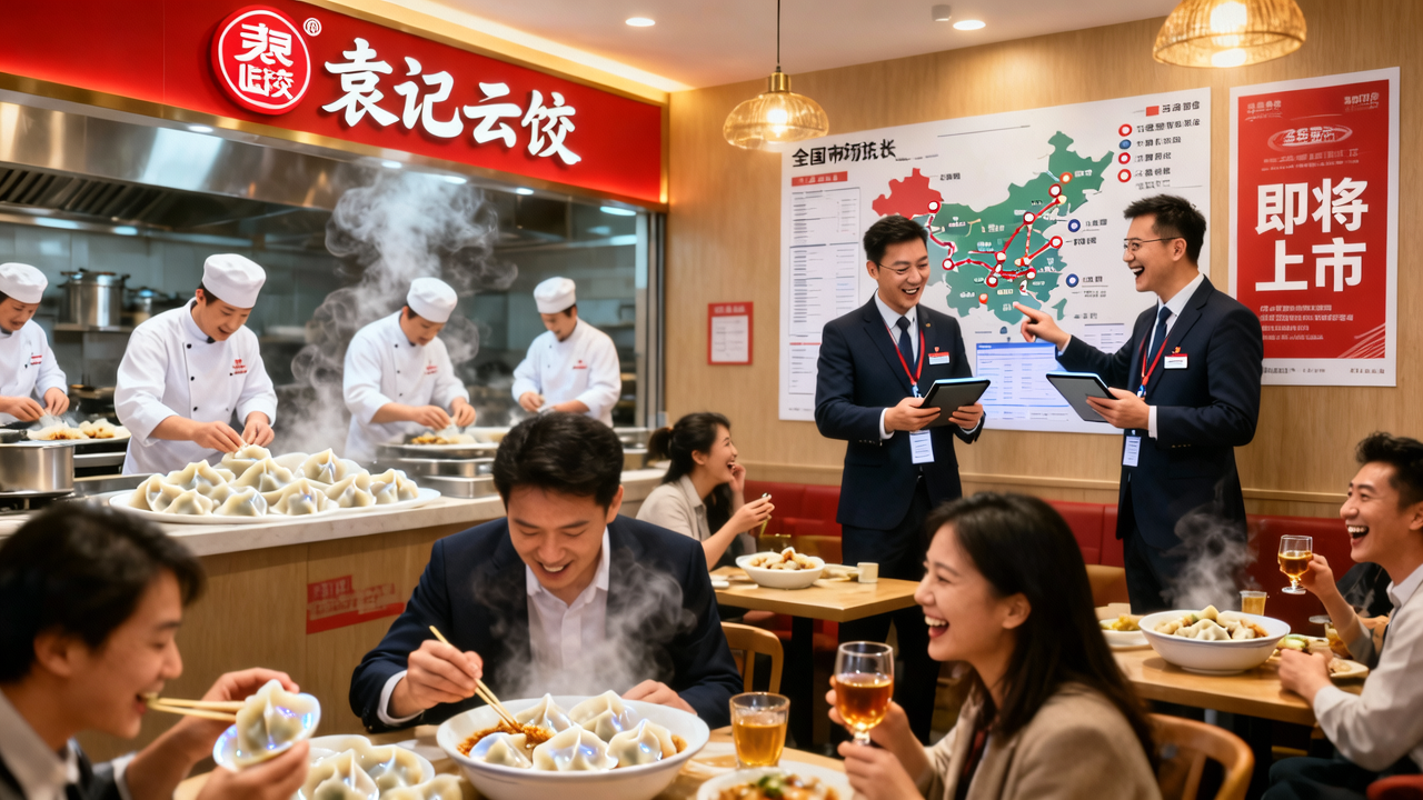 袁记云饺想上市，还要啃下两块“硬骨头”