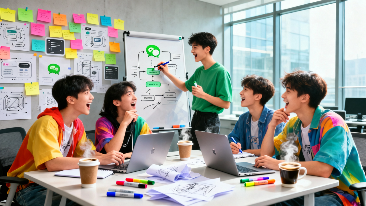 五个 00 后大学生，打算「爆改微信」