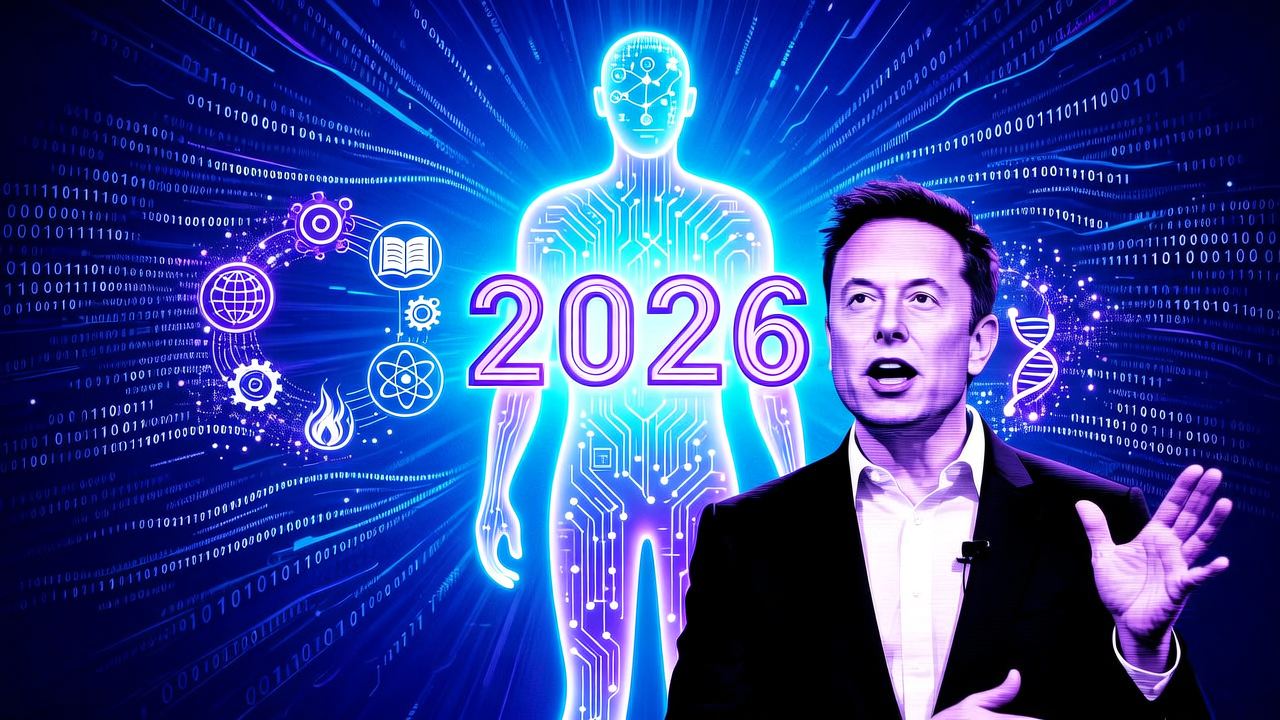 马斯克最新访谈：2026年实现AGI，人类只是硅基生命的“启动程序”