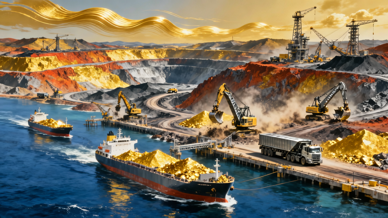 黃金超級周期浪潮下，礦業(yè)巨無霸們的出海之路