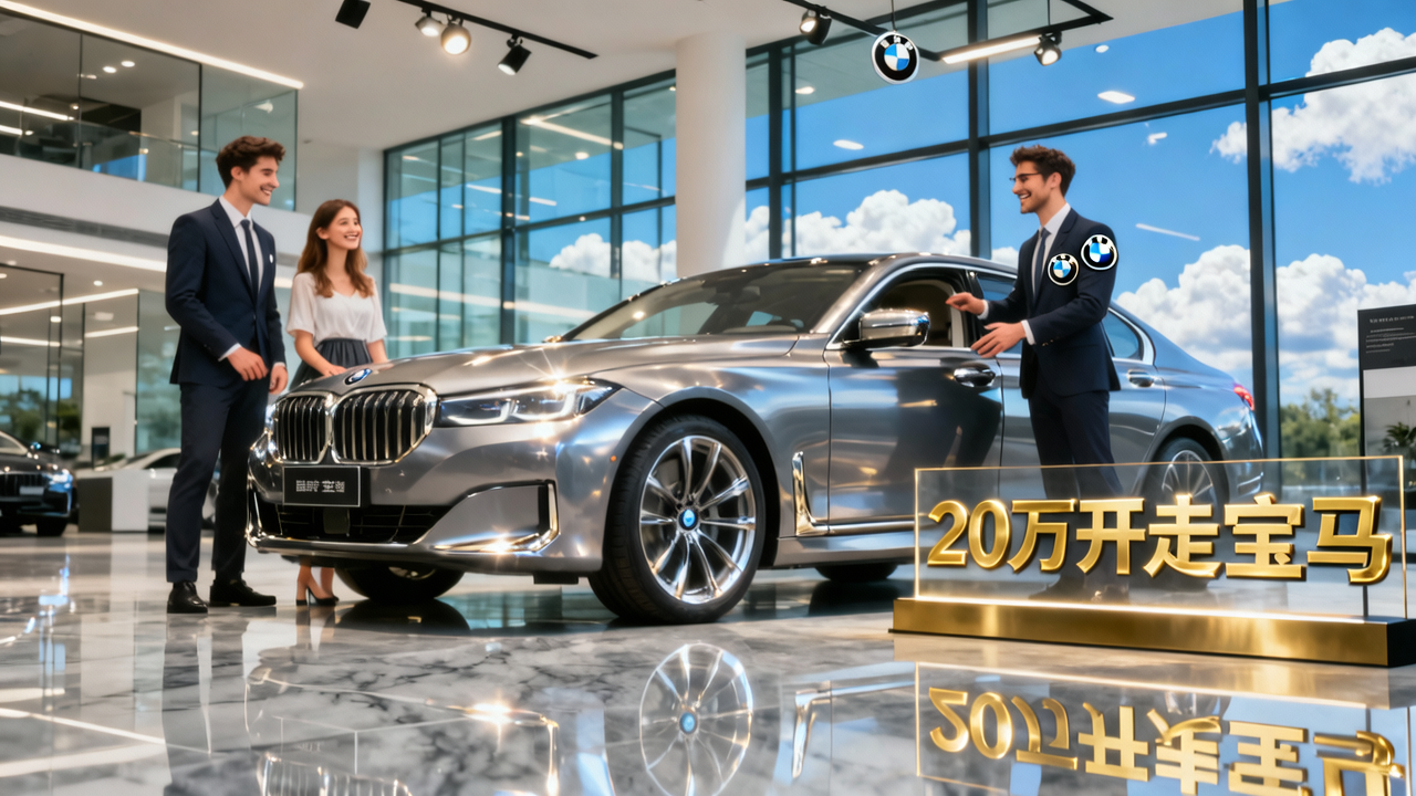 “20万开走宝马”不再是段子，真得来了