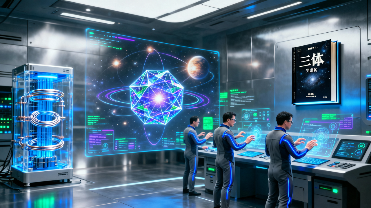 全球AI巨头都在“刷”三体：一个中国IP凭什么成为技术试金石？