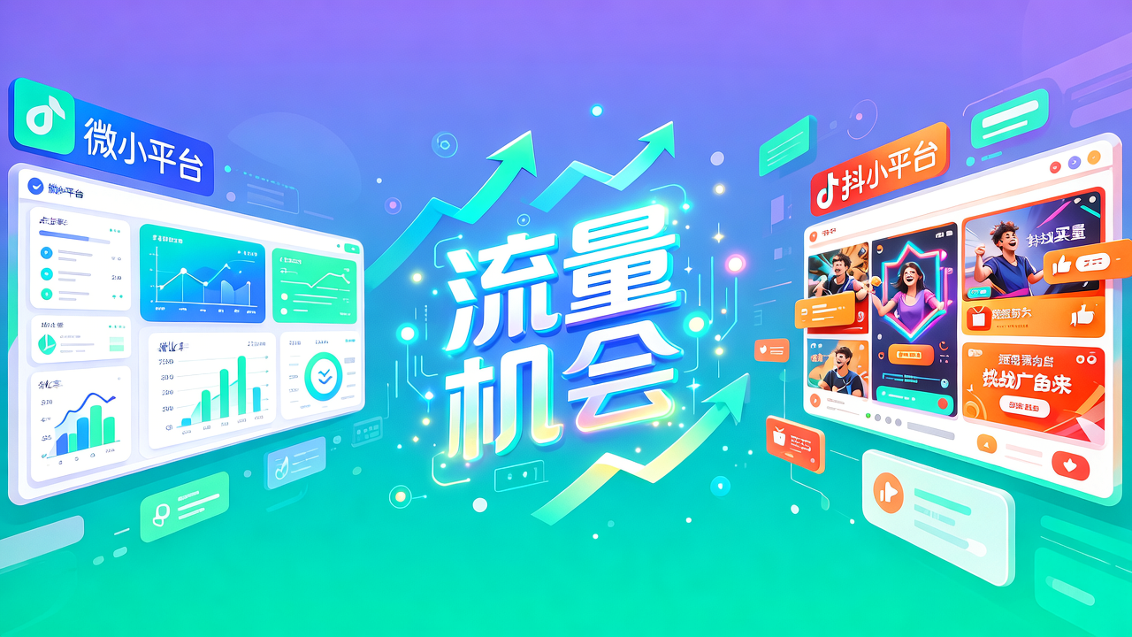 擺脫買量，微小、抖小都在布局，下一個(gè)流量機(jī)會(huì)？