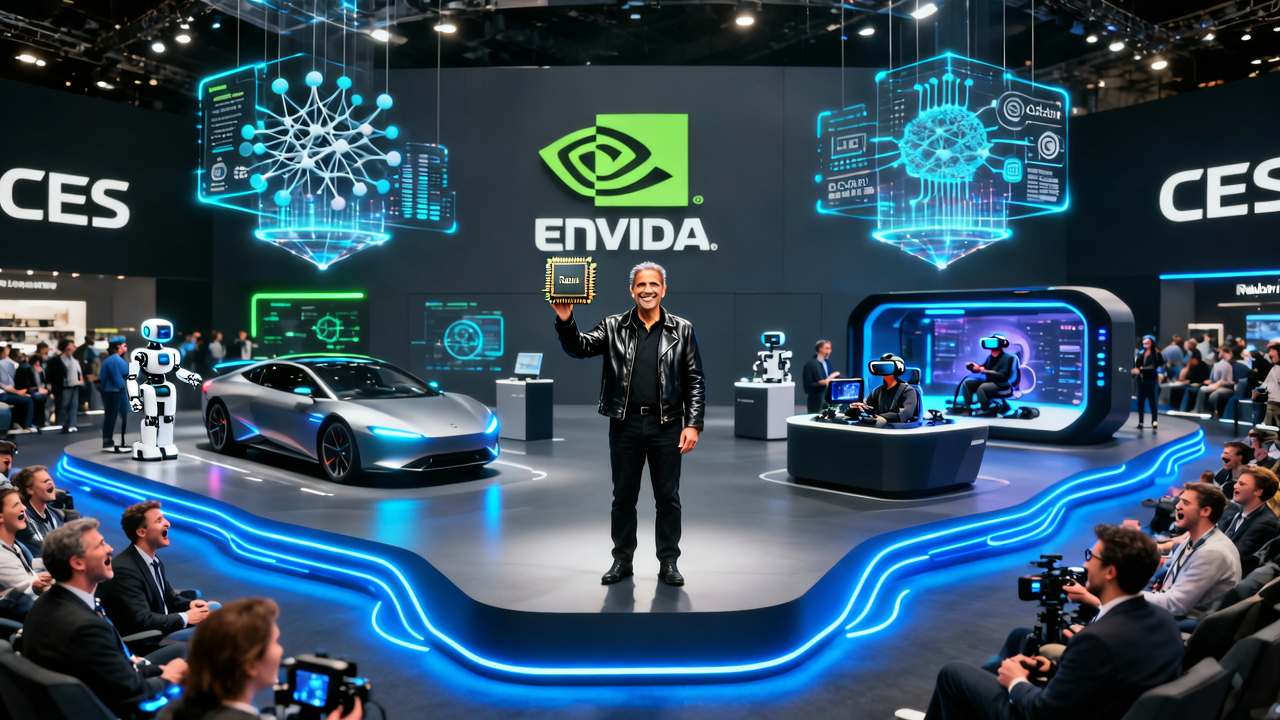 黄仁勋携Rubin架构亮相CES，英伟达铁了心要做“AI卖铲人”