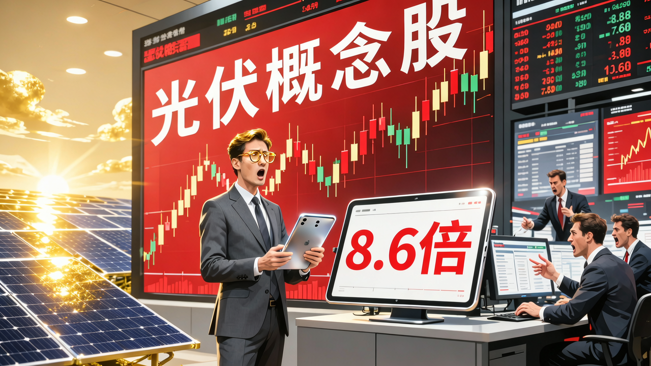 又涨停了，3个半月股价翻8.6倍，“光伏第一妖股”凭什么？